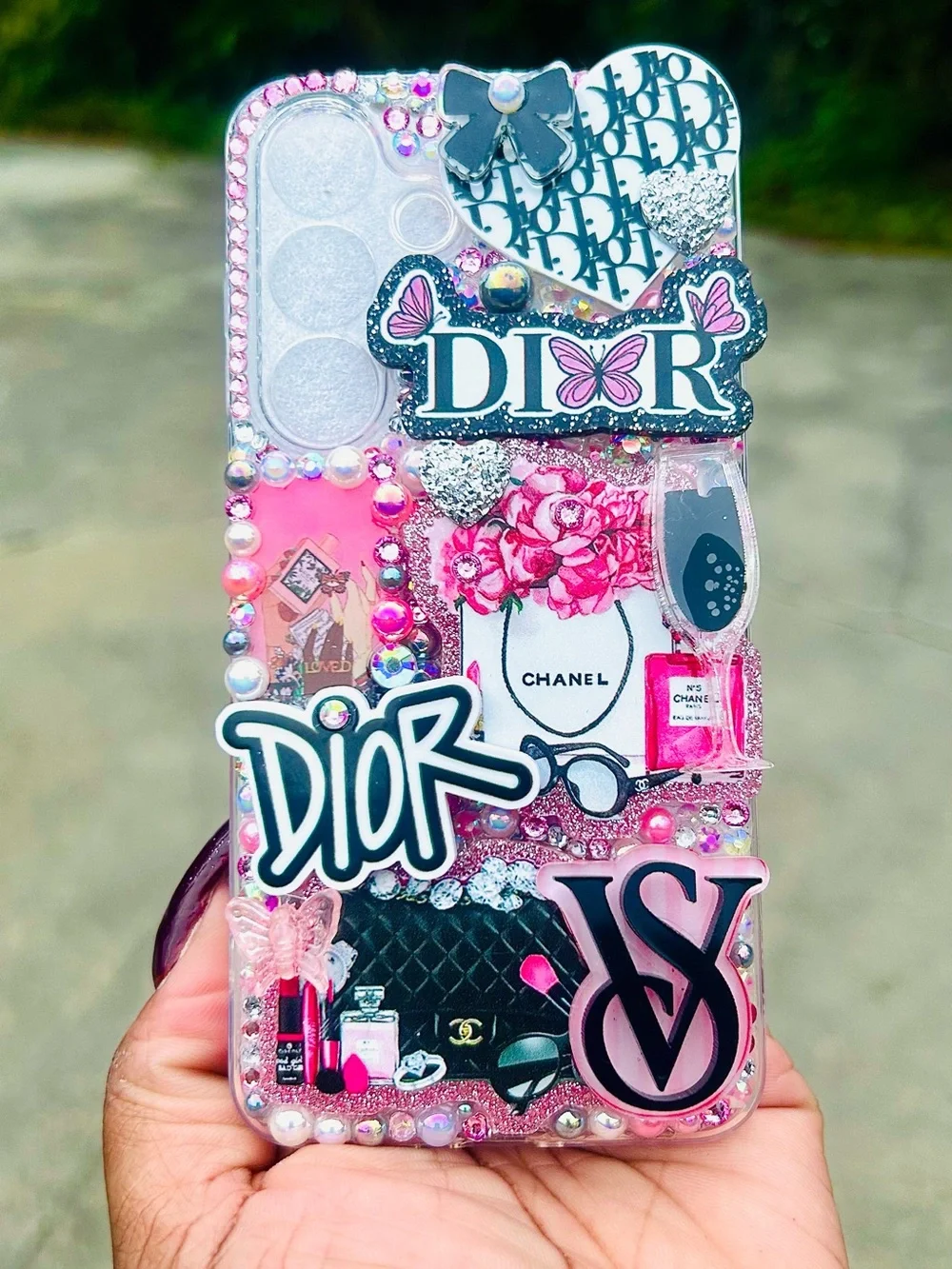 Galaxy S25🖤Bling Phone Case (Galaxy S25)